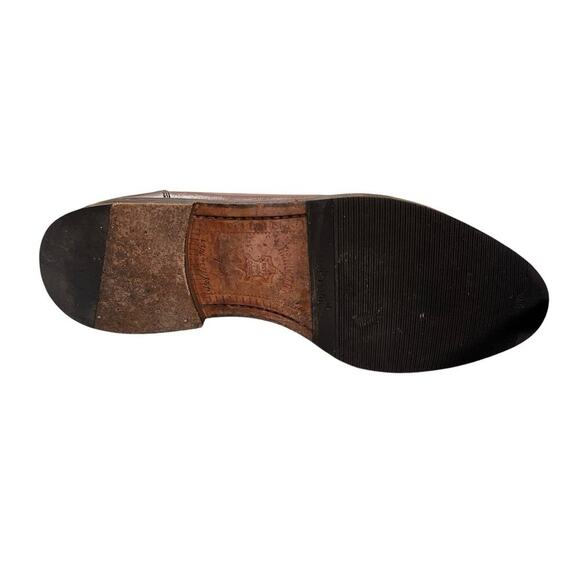 MEZLAN‎ Men's US Size 7M Leather Split Toe Fiore Or Amsterdam Oxford Dress Shoe - Picture 7 of 9